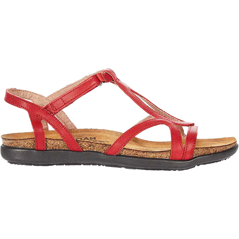 Women's Naot Dorith Kiss Red Leather