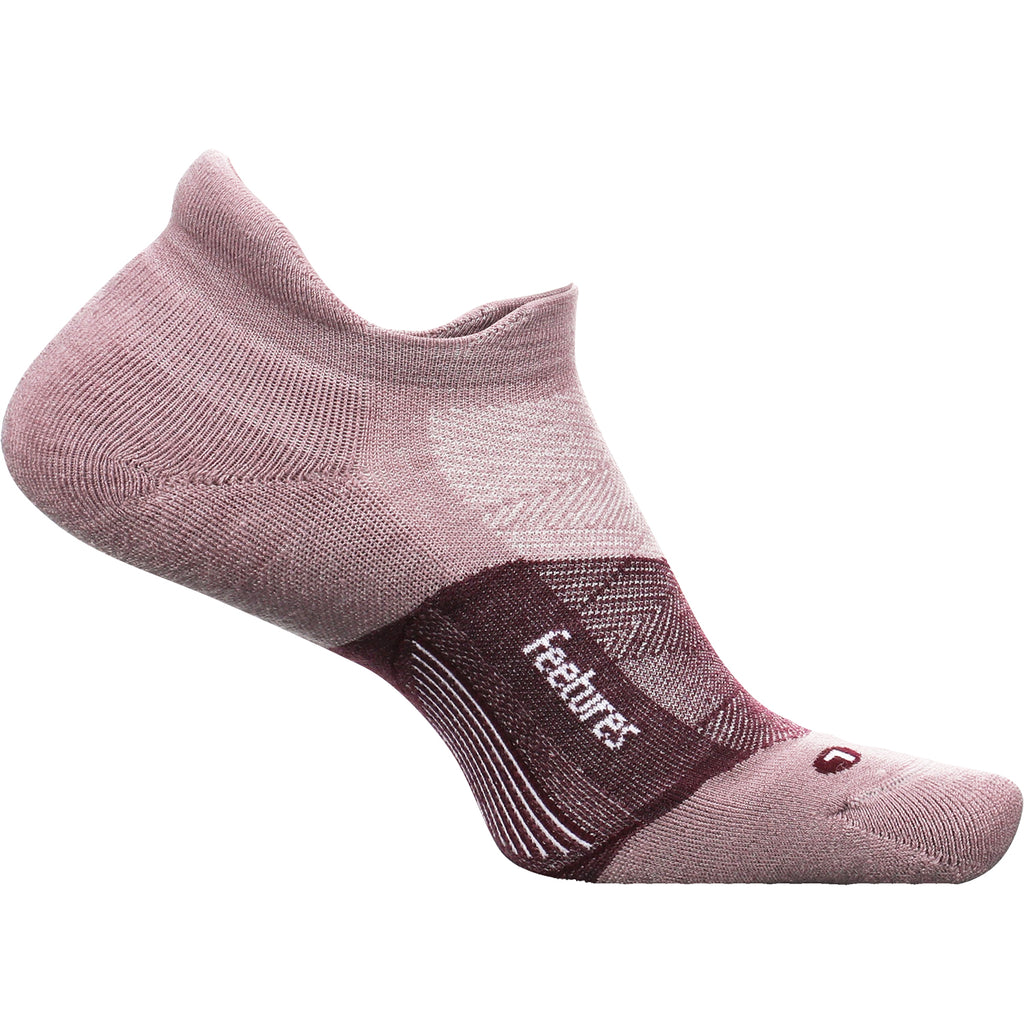 Womens Feetures Women's Feetures Merino 10 Cushion No Show Tab Socks Spiced Spiced