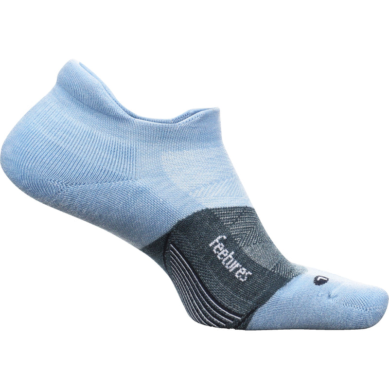 Women's Feetures Merino 10 Cushion No Show Tab Socks Sky
