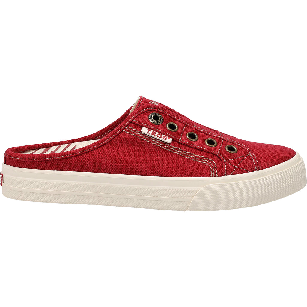 Womens Taos Women's Taos EZ Soul Red Canvas Red Canvas