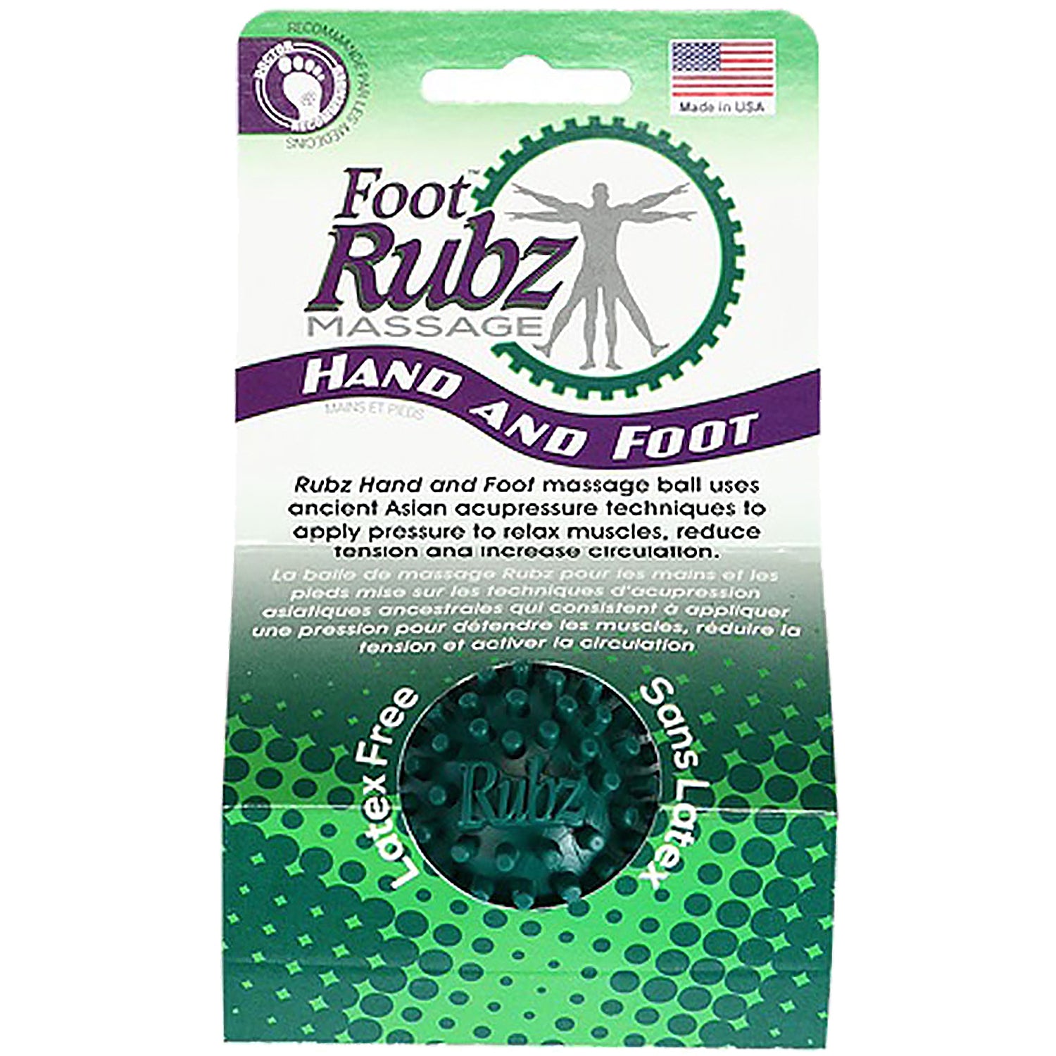 Unisex Rubz and Hand Massager Ball – Footwear