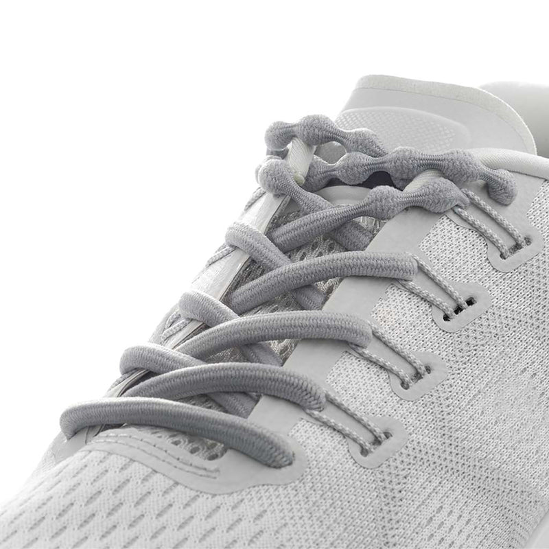 Unisex Caterpy Air Lifestyle Elastic No Tie Shoelaces Ghost Grey