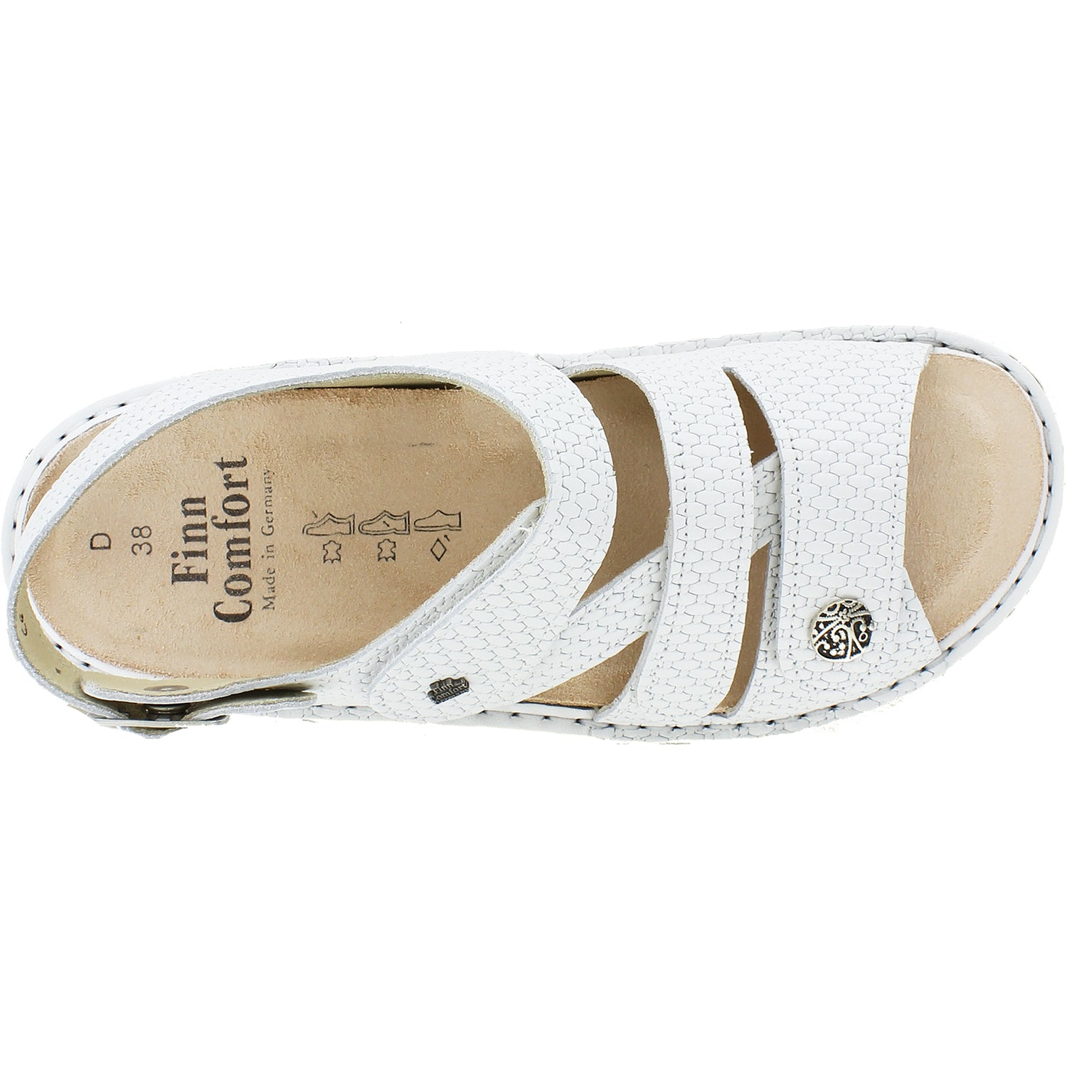 Finn Comfort Gomera White Lotus | Women's Sandals | Footwear etc.
