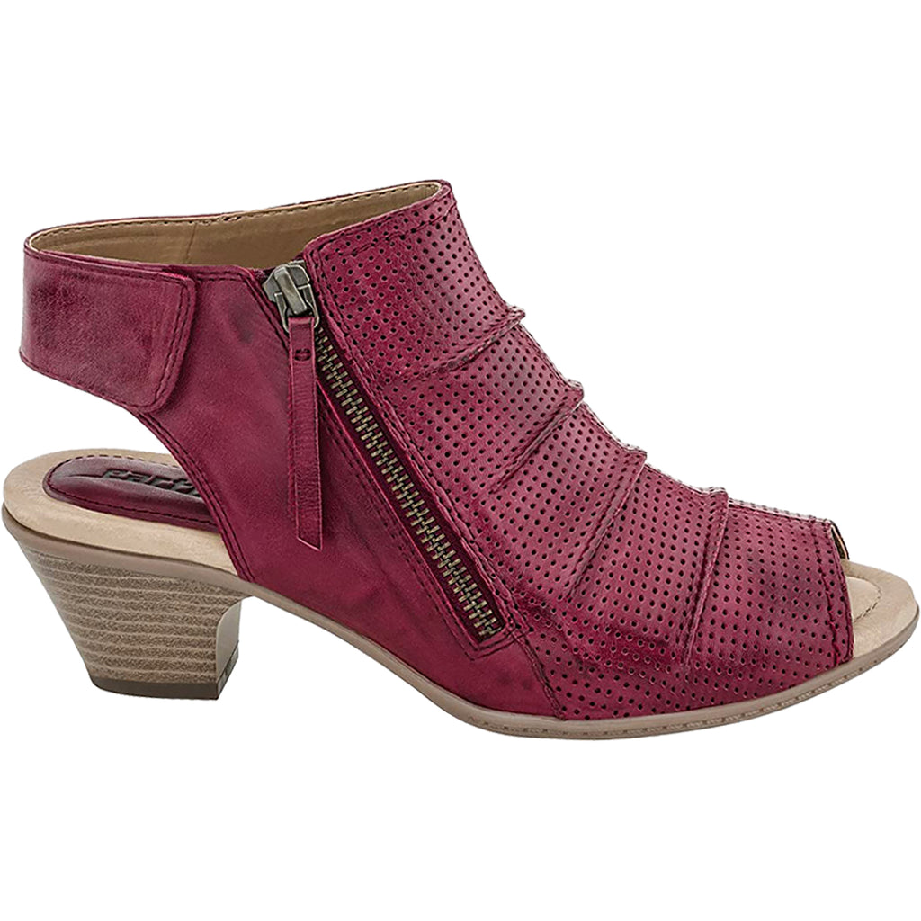 Womens Earth Women's Earth Hydra Regal Red Leather Regal Red Leather