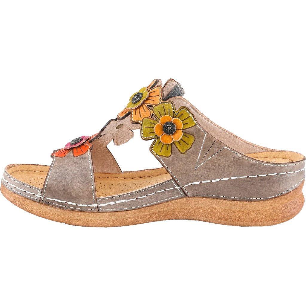 Womens L'artiste by spring step Women's L'Artiste by Spring Step Izna Grey Multi Leather Grey Multi Leather