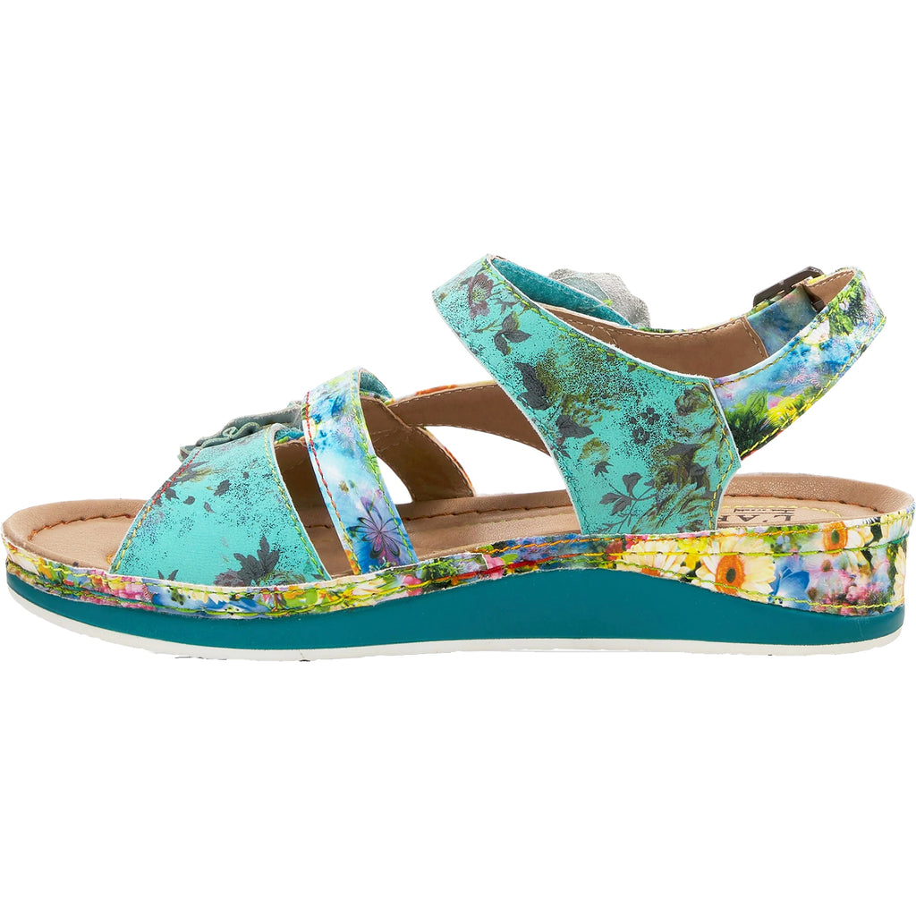 Womens L'artiste by spring step Women's L'Artiste by Spring Step Joelina Turquoise Multi Leather Turquoise Multi Leather