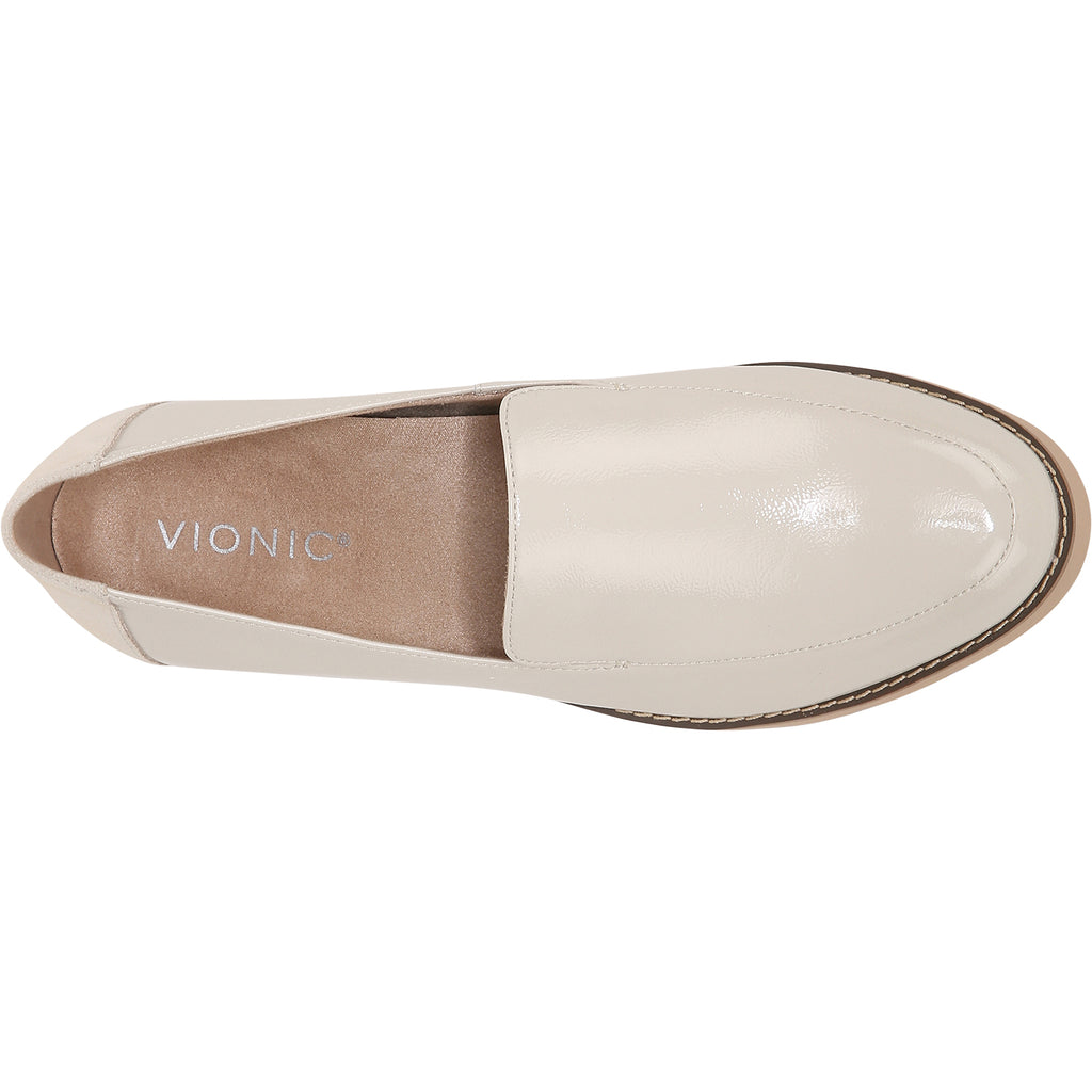 Womens Vionic Women's Vionic Kensley Cream Leather Cream Leather
