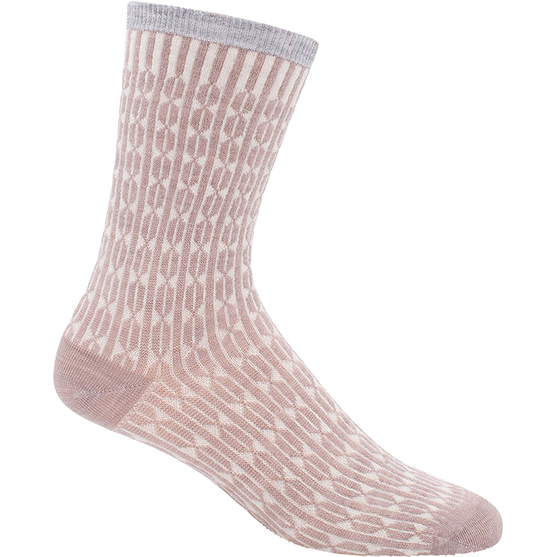 Women's Sockwell Baby Cable Crew Socks Buff Shimmer