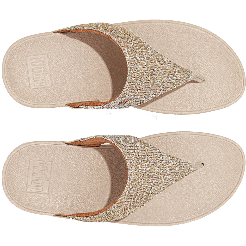 Womens Fit flop Women's FitFlop Lulu Glitz Plantino Leather Plantino Leather