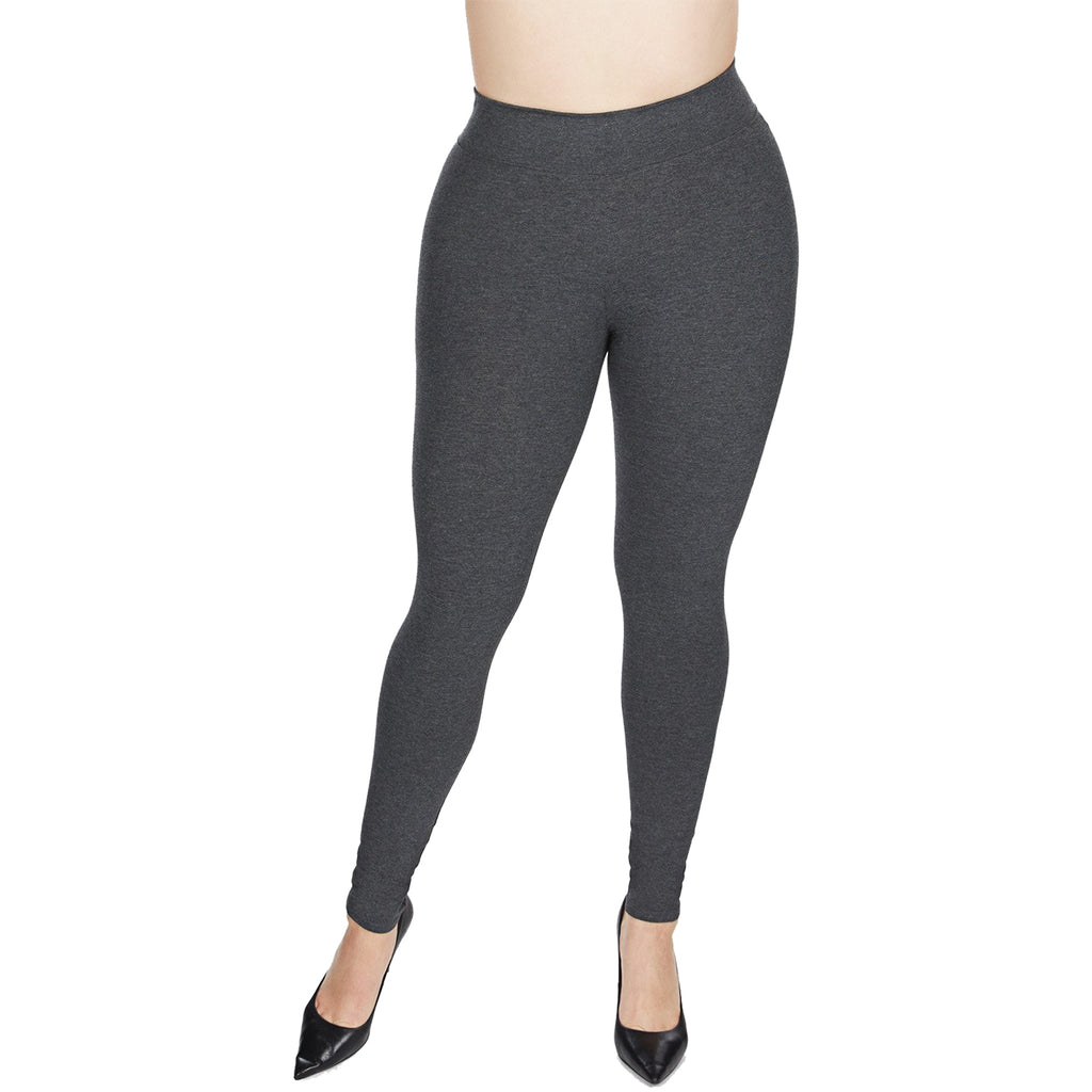 Womens Memoi Women's MeMoi Cotton Yoga Pants Grey Heather Grey Heather