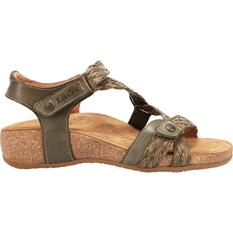 Women's Taos Newlie Olive Leather