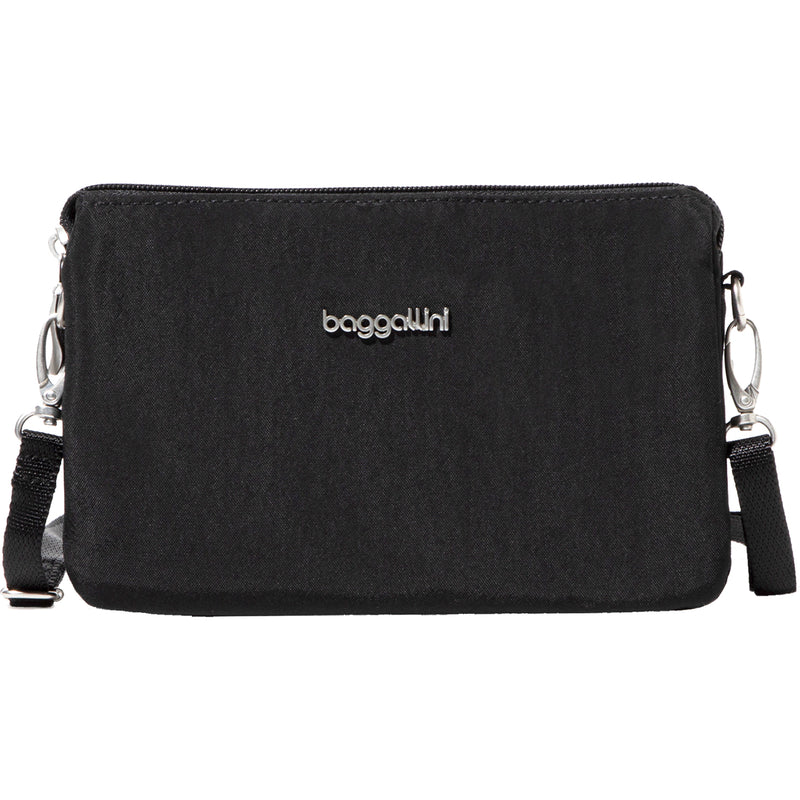 Women's Baggallini The Only Mini Bag Black Nylon