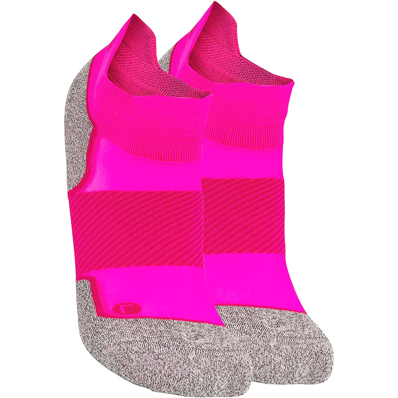 Women's OS1st AC4 Active Comfort No Show Pink Fusion Socks