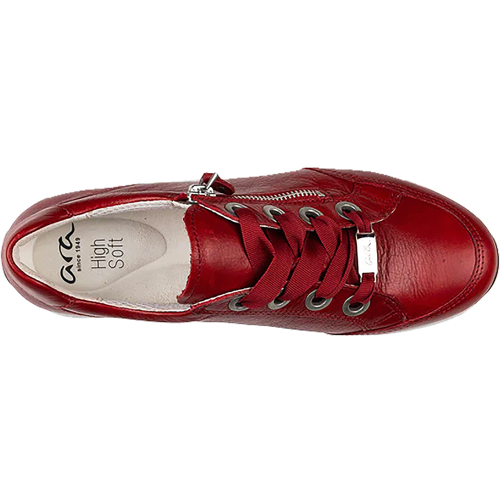 Womens Ara shoes Women's Ara Ollie Red Leather Red Leather