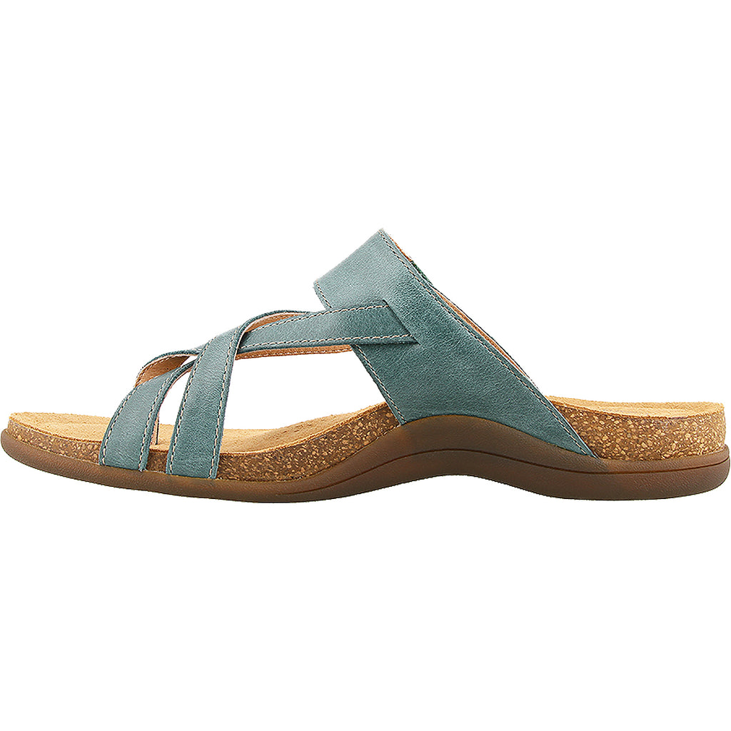 Womens Taos Women's Taos Perfect Teal Leather Teal Leather
