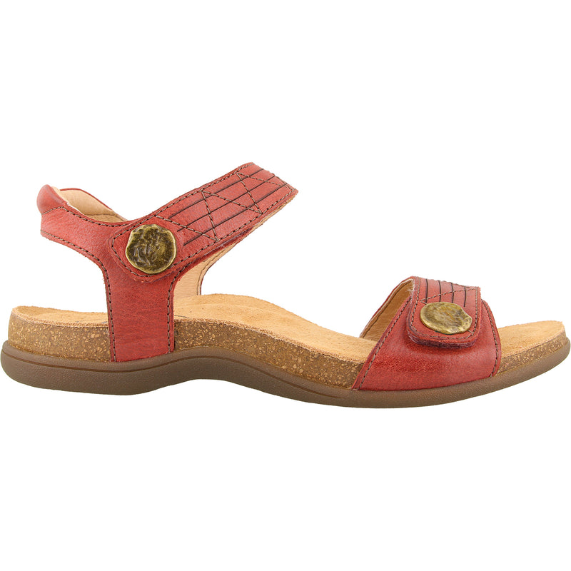 Women's Taos Pioneer Red Leather