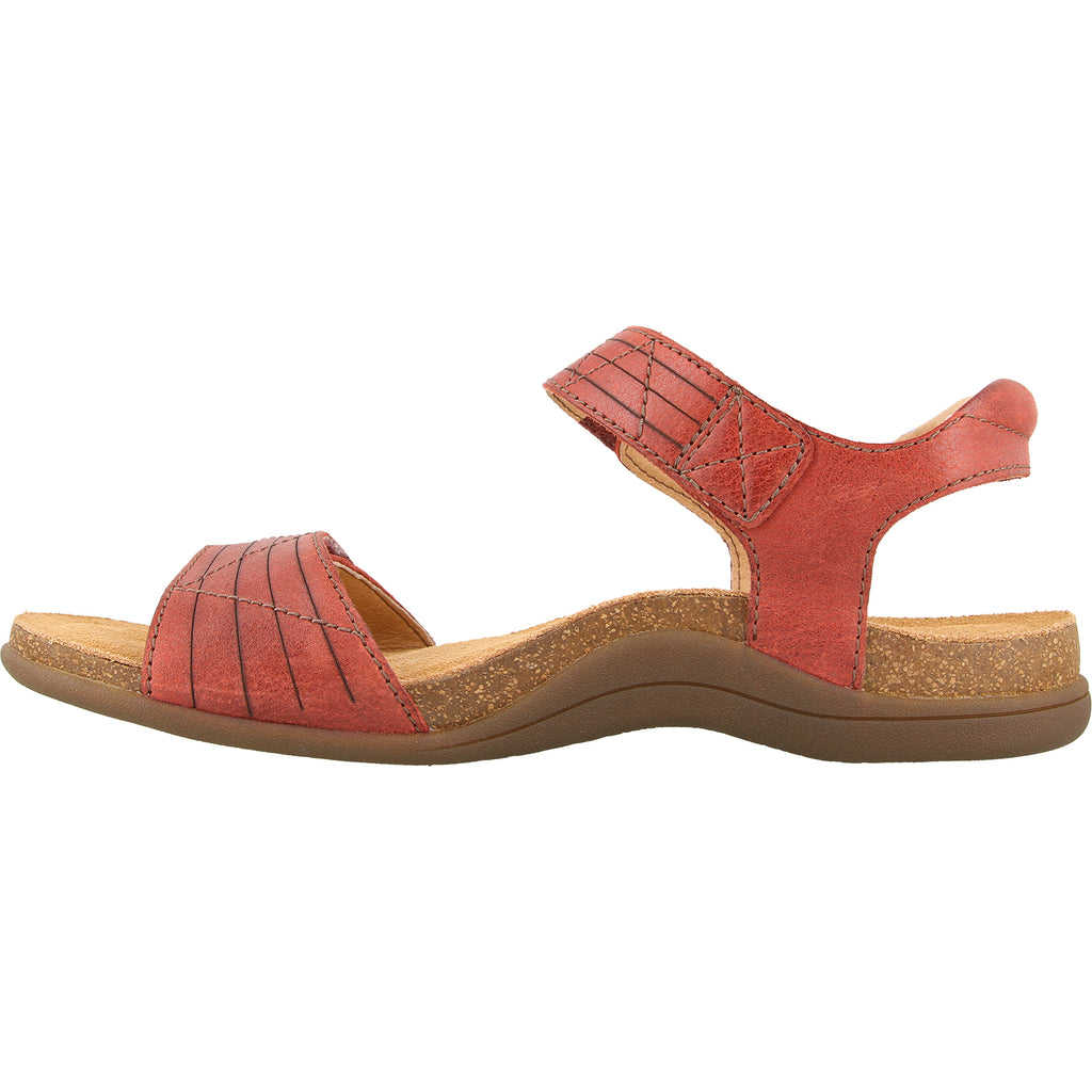 Womens Taos Women's Taos Pioneer Red Leather Red Leather