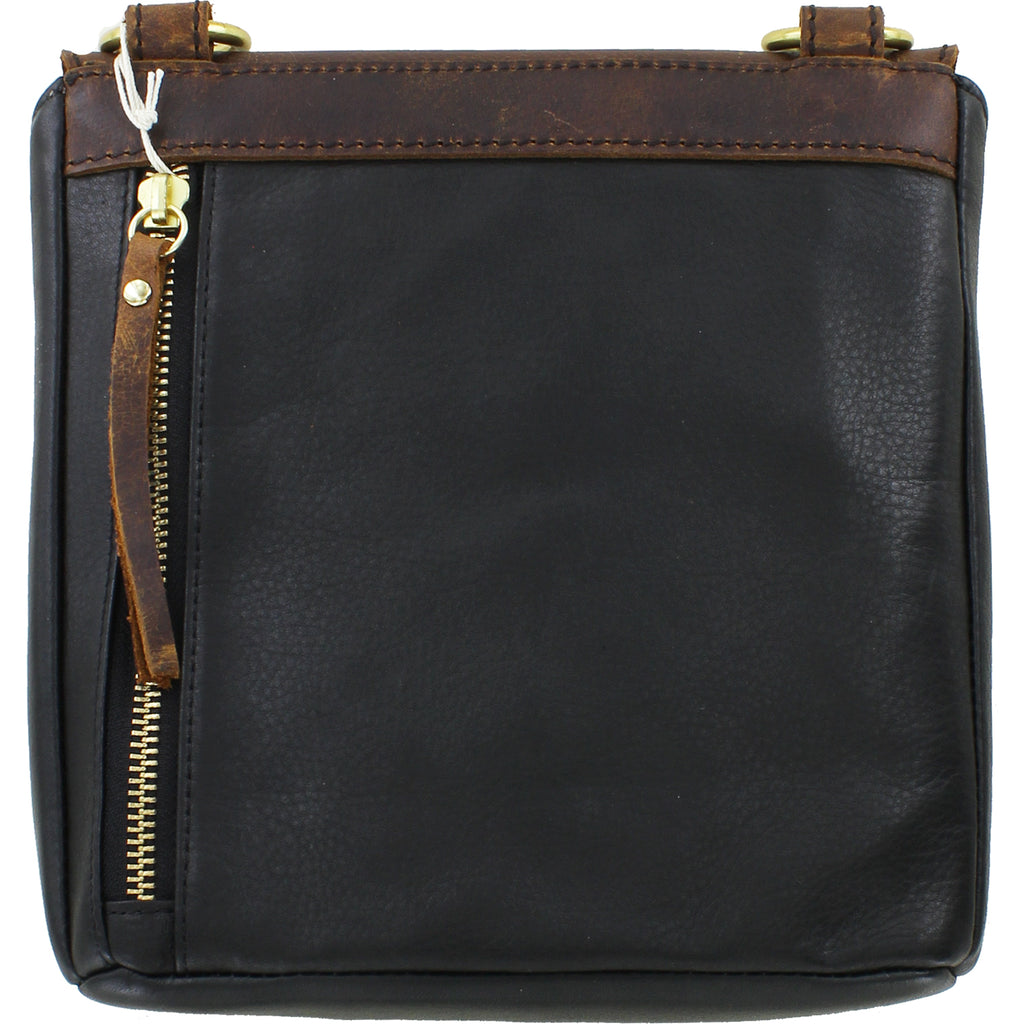 Womens Osgoode marley Women's Osgoode Marley Rosemary Small Crossbody Black Leather Black Leather