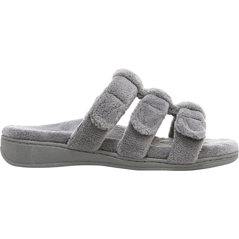 Women's Vionic Snooze Charcoal Terrycloth