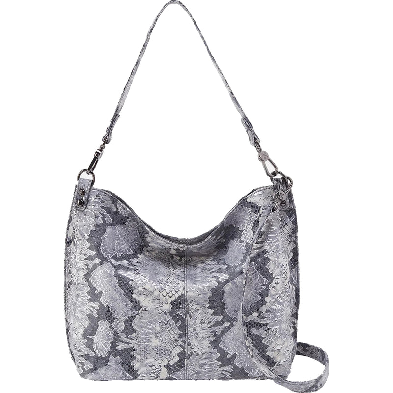 Women's Hobo Pier Enchanted Floral Printed Hide Leather