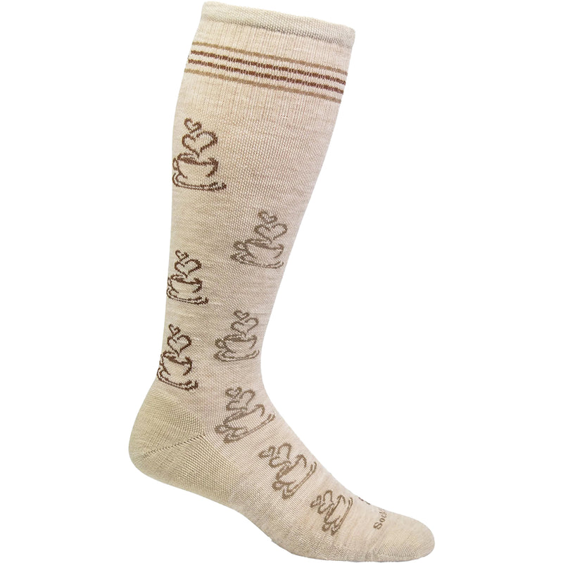 Women's Sockwell Caffeinated Barley Knee High Socks 15-20 mmHg