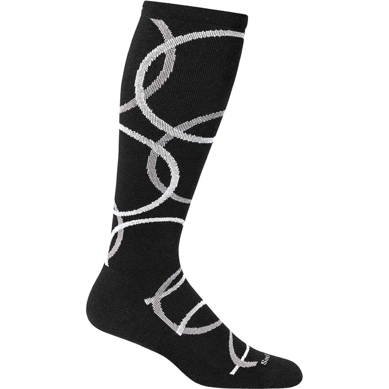 Women's Sockwell In The Loop Black Knee High Socks 15-20 mmHg
