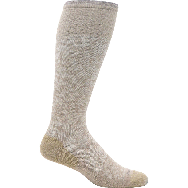 Women's Sockwell Damask Putty Knee High Socks 15-20 mmHg