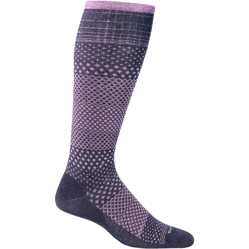 Women's Sockwell Micro Grade Navy Knee High Socks 15-20 mmHg