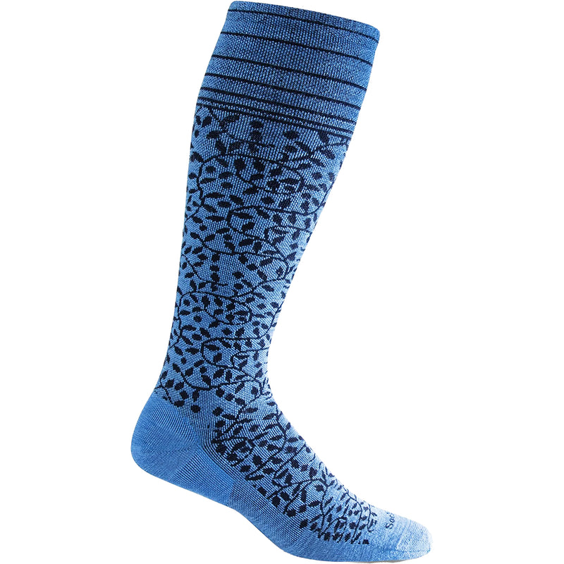Women's Sockwell New Leaf Ocean Knee High Socks 20-30 mmHg