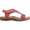 Womens Taos Women's Taos The Show Warm Red Leather Warm Red Leather