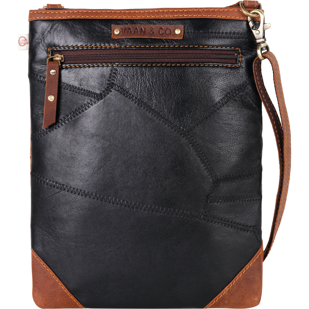 Womens Vaan & co. Women's Vaan and Co. Grayson Long Crossbody Bloom Leather Bloom Leather