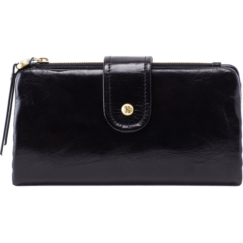 Women's Hobo Charge Black Leather