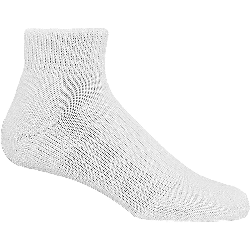 Unisex Thorlo WMX Walking Maximum Cushion Ankle Socks White
