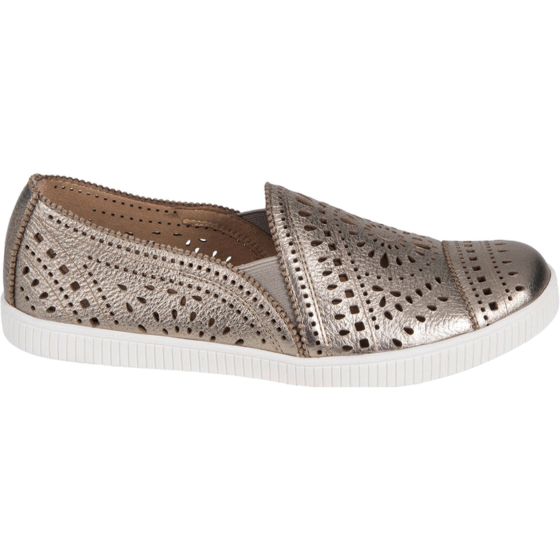 Women's Earth Tayberry Gold Leather