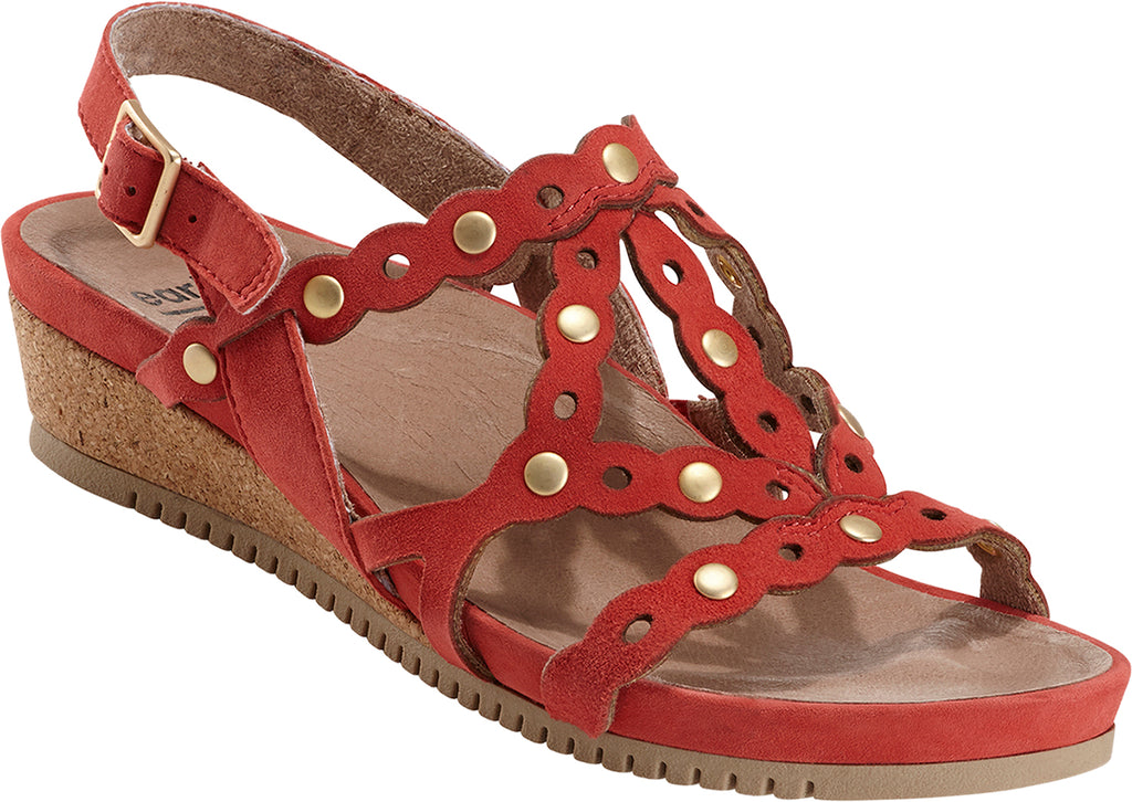 Womens Earth Women's Earth Leo Coral Suede Coral Suede