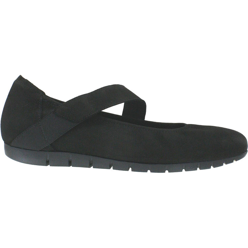 Women's Sabrinas Bruselas 85035 with Removable Arch Support Footbed Black Suede