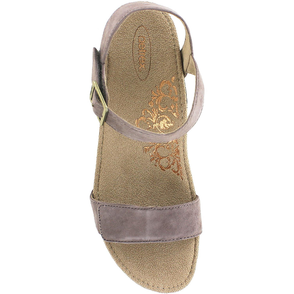 Womens Aetrex Women's Aetrex Sydney Deep Taupe Suede Deep Taupe Suede