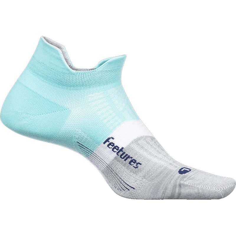 Unisex Feetures Elite Ultra Light No Show Tab Socks Purist Blue