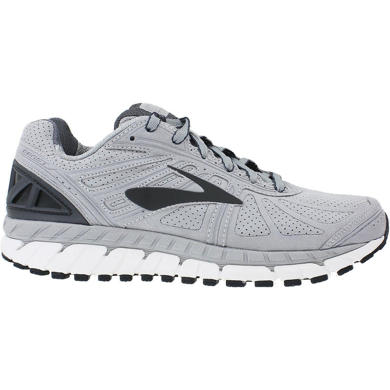 Men's Brooks Beast 16 LE - Limited Edition Silver/Anthracite Suede