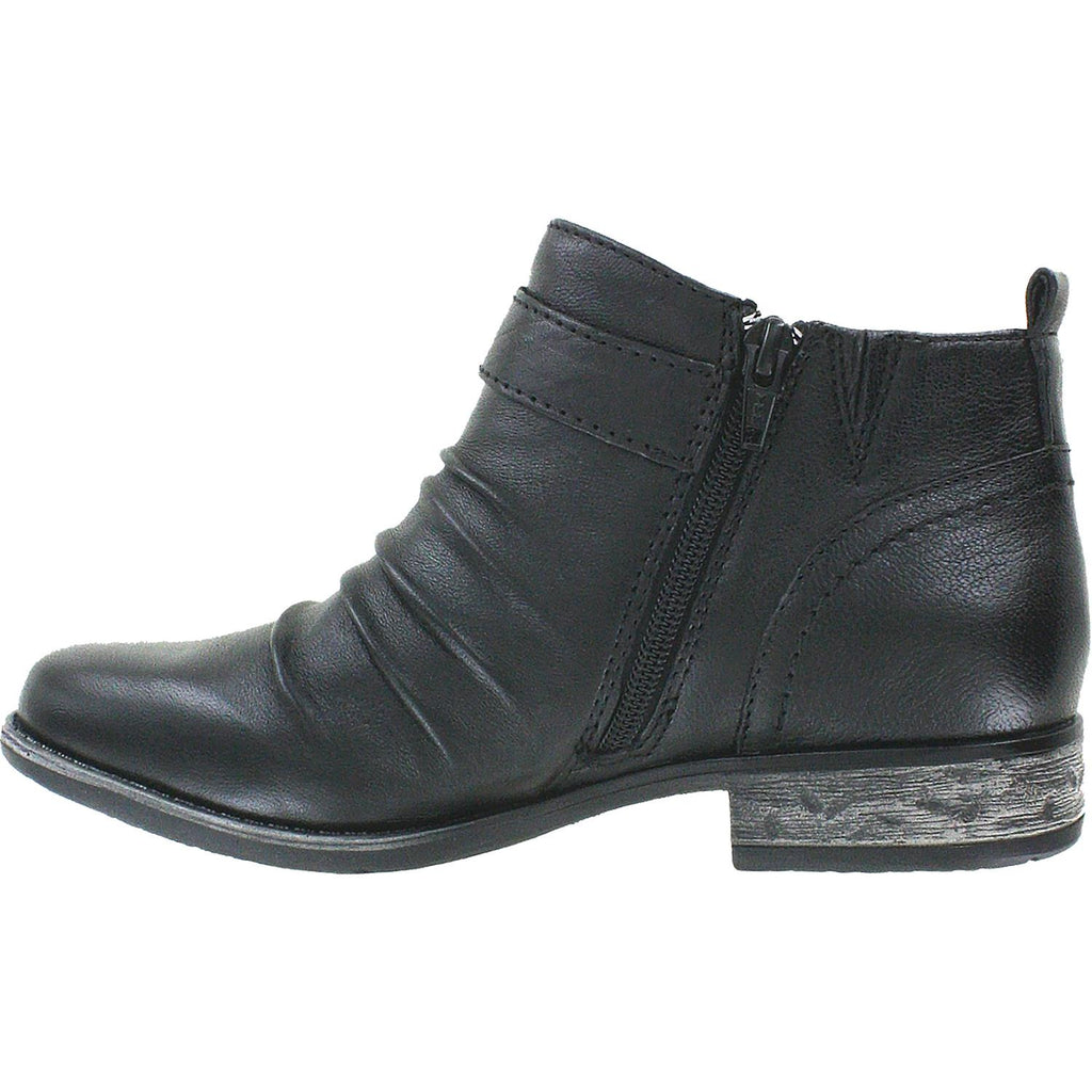 Womens Earth Women's Earth Brook Black Leather Black Leather