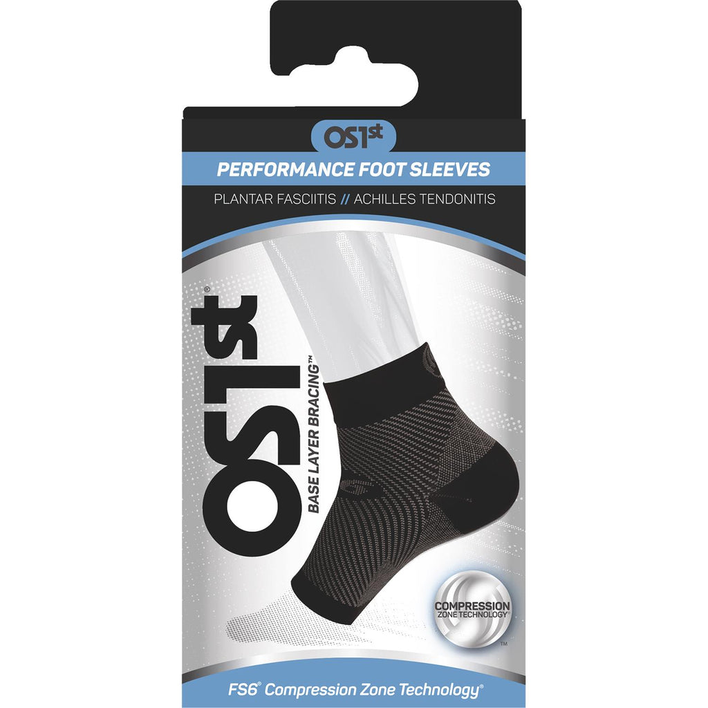 Unisex Os1st OS1st FS6 Performance Foot Sleeve - Pair White White