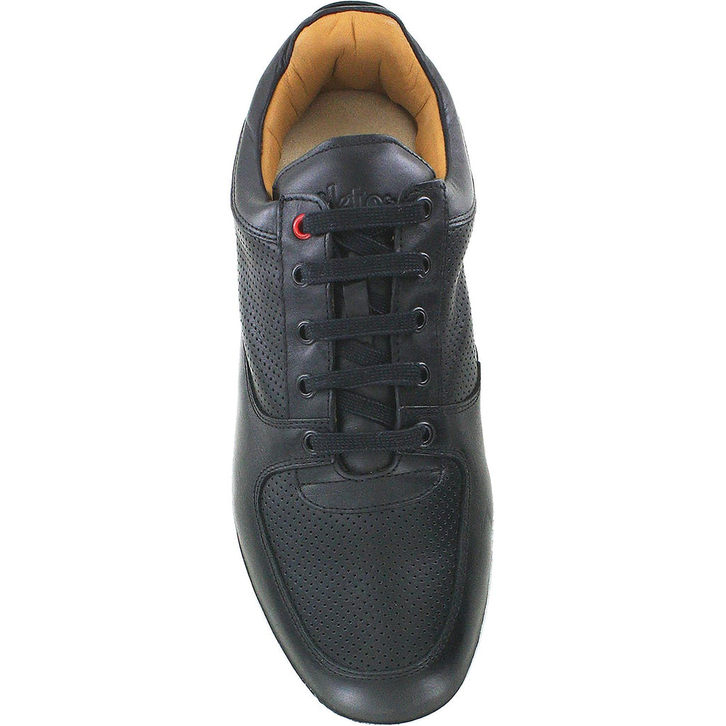 Mens Viktor shoes Men's Viktor Shoes Cascade Black Leather Black Leather