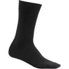 Mens Marcmarcs Men's Marcmarcs 91900 Cotton Soft Socks 2 Pair Pack Black Black
