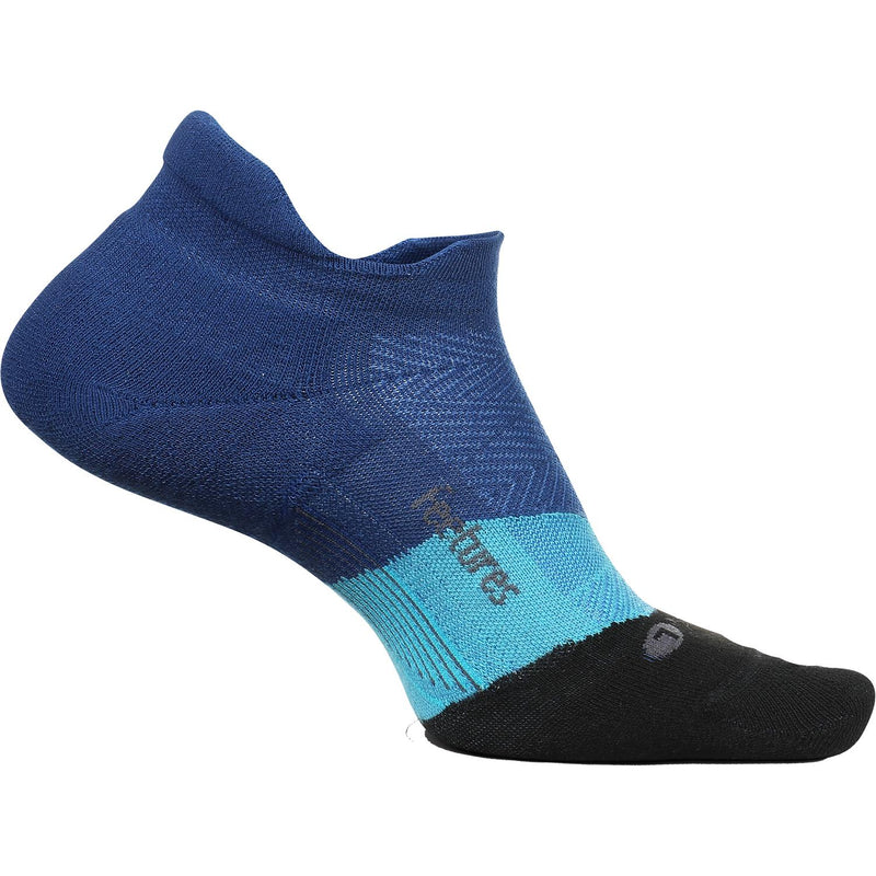 Unisex Feetures Elite Max Cushion No Show Tab Socks Oceanic