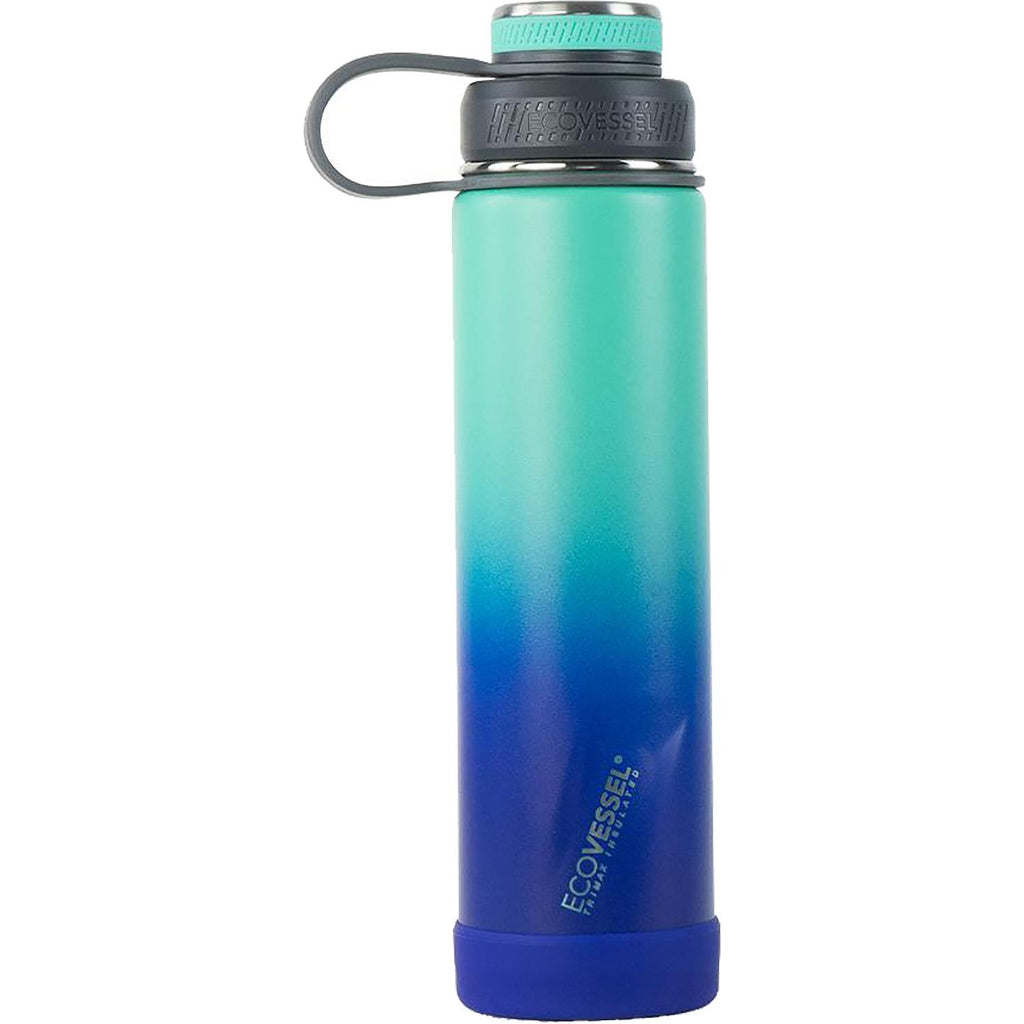 Unisex Ecovessel Unisex Ecovessel Boulder Insulated Water Bottle w/Strainer 24 OZ Galactic Ocean Galactic Ocean