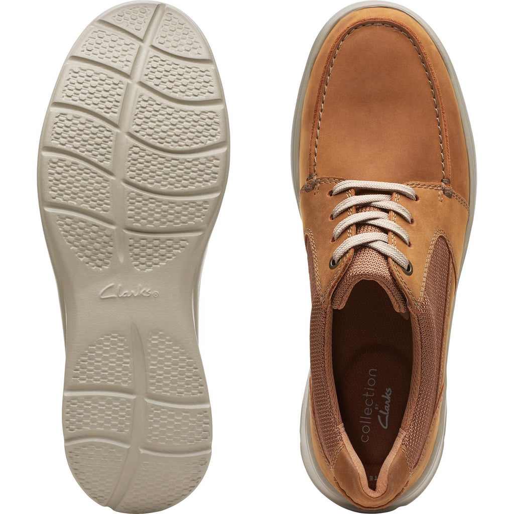 Mens Clarks Men's Clarks Cotrell Lane Tan Leather Tan Leather