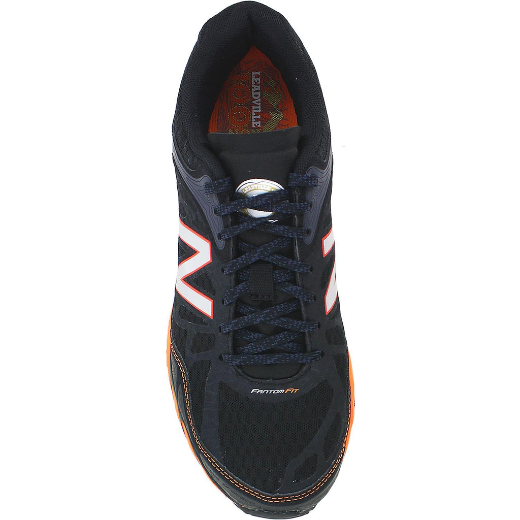 Mens New balance Men's New Balance MTLEADO3 Trail Running Shoes Black/Orange Synthetic/Mesh Black/Orange Synthetic/Mesh
