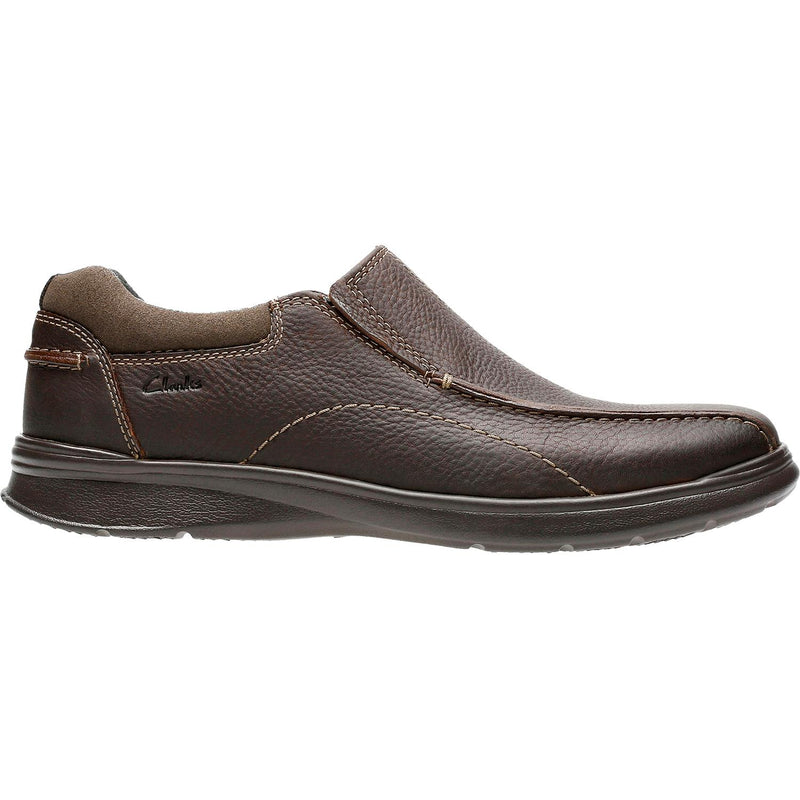 Men's Clarks Cotrell Step Brown Leather