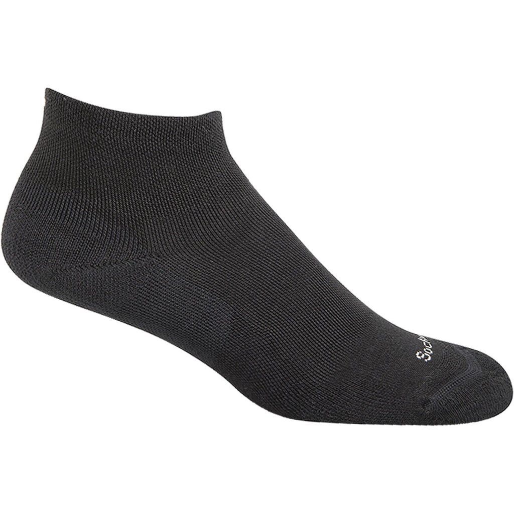 Womens Sockwell Women's Sockwell Sport Ease Bunion Relief Ankle Socks Black Solid Black Solid