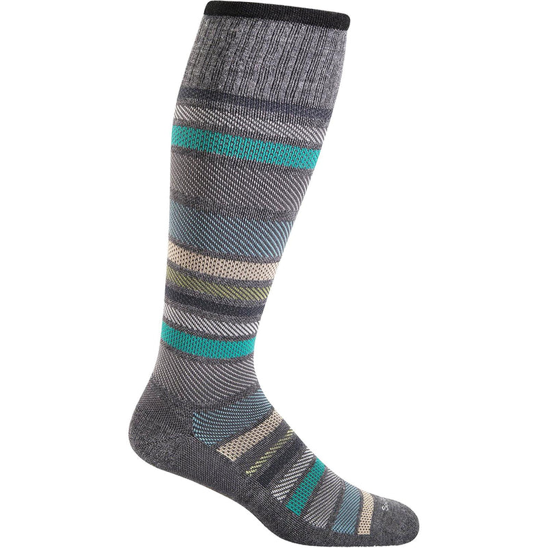 Men's Sockwell Twillful Knee High Socks 15-20 mmHg Charcoal